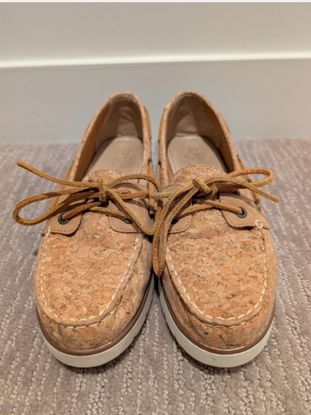 Sperry Cork Boat Shoes - Picture 2 of 9